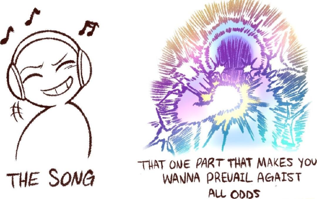 R THE SonG TUAT ONE PART THAT MAKES You WANNA PREVAIL AGATST ALL ODDS