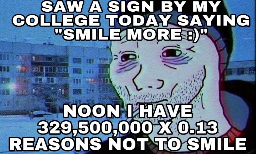 ATSIGN BY MY COLLEGE e AL SAYING