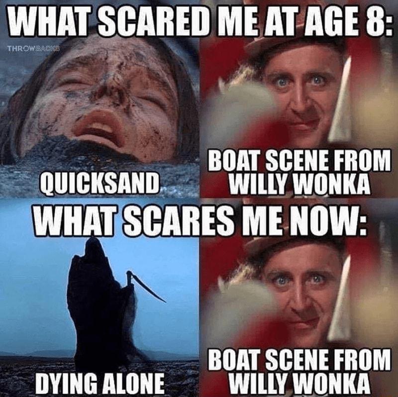 WIIATSGAIIEI MEAT AGE 8 N BOAT SGENE FROM QUICKSAND WILLY WHAT SGAHES MENOW P I BOAT SOENE FROM DYING ALONE UTIVA 1