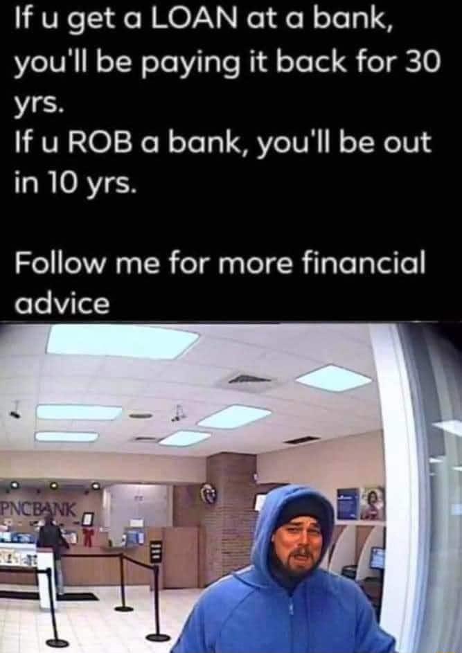 If u get a LOAN at a bank L IVH LN TR Te Wi Ta T Nidl oTeTel eT g o yrs AVR0Xel oTeTo SRVITY N oT Ne 1014 in 10 yrs Follow me for more financial eTe V1LY