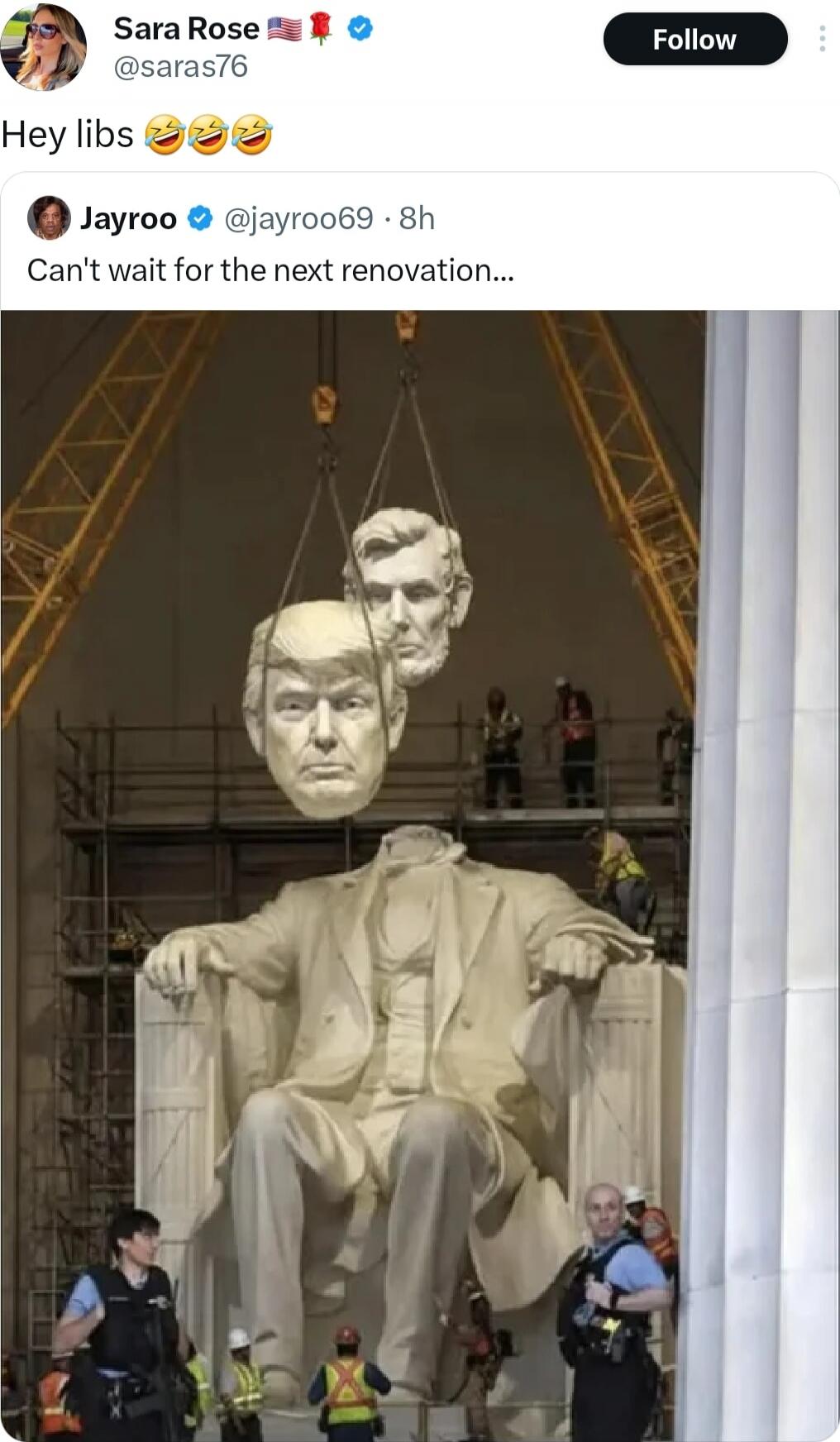 Hey libs 😂😂😂
Can't wait for the next renovation...