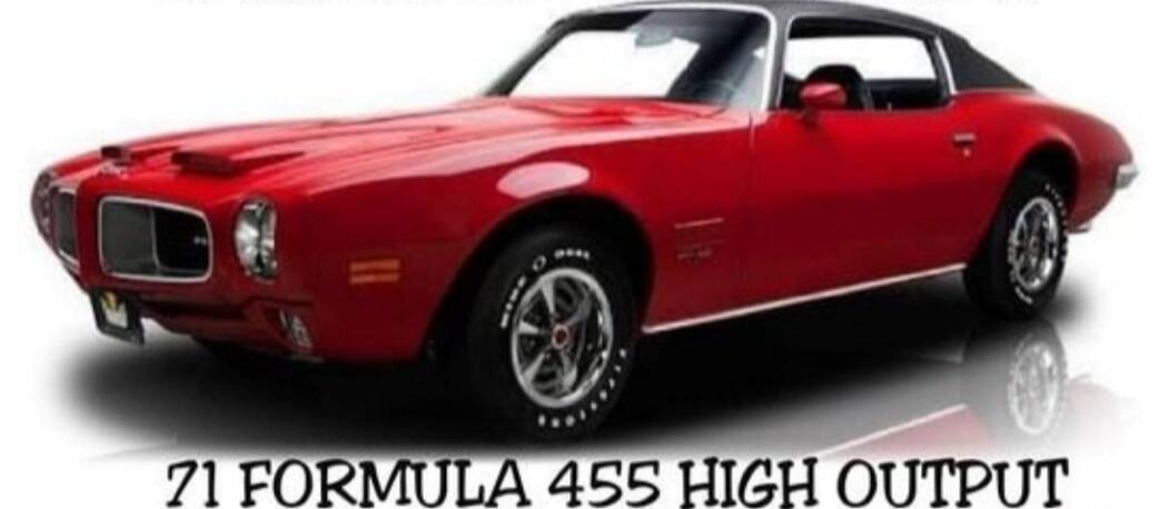 71 FORMULA 455 HIGH OUTPUT