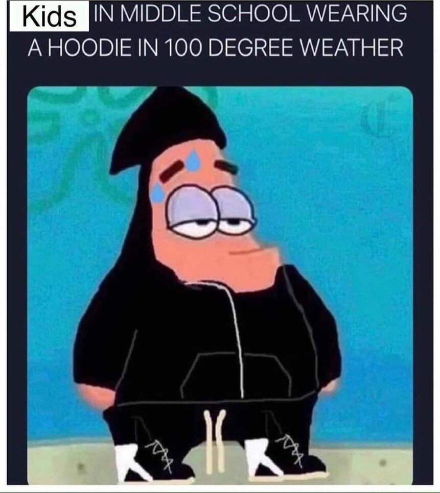 Kids NIYelsRSleizoleRUIANe AHOODIE IN 100 DEGREE WEATHER