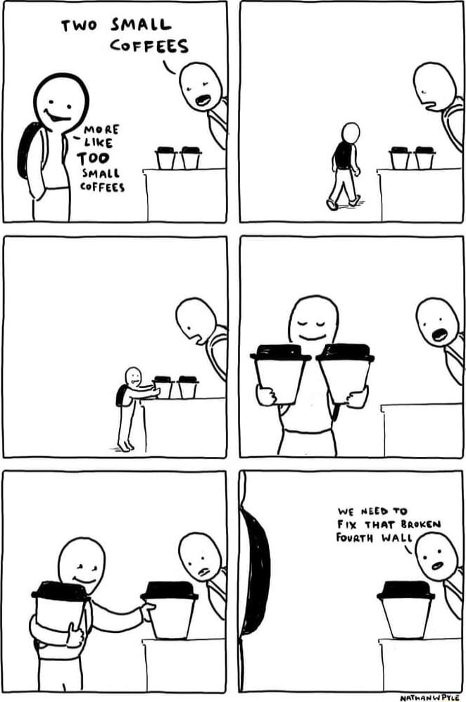 i TwWo SMALL CoFFEES