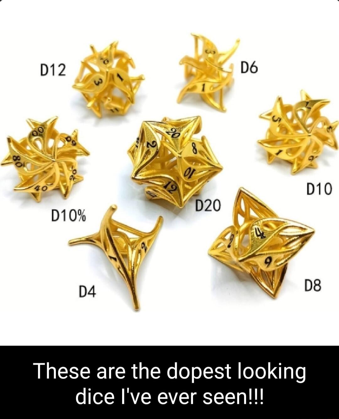 These are the dopest looking dice Ive ever seen