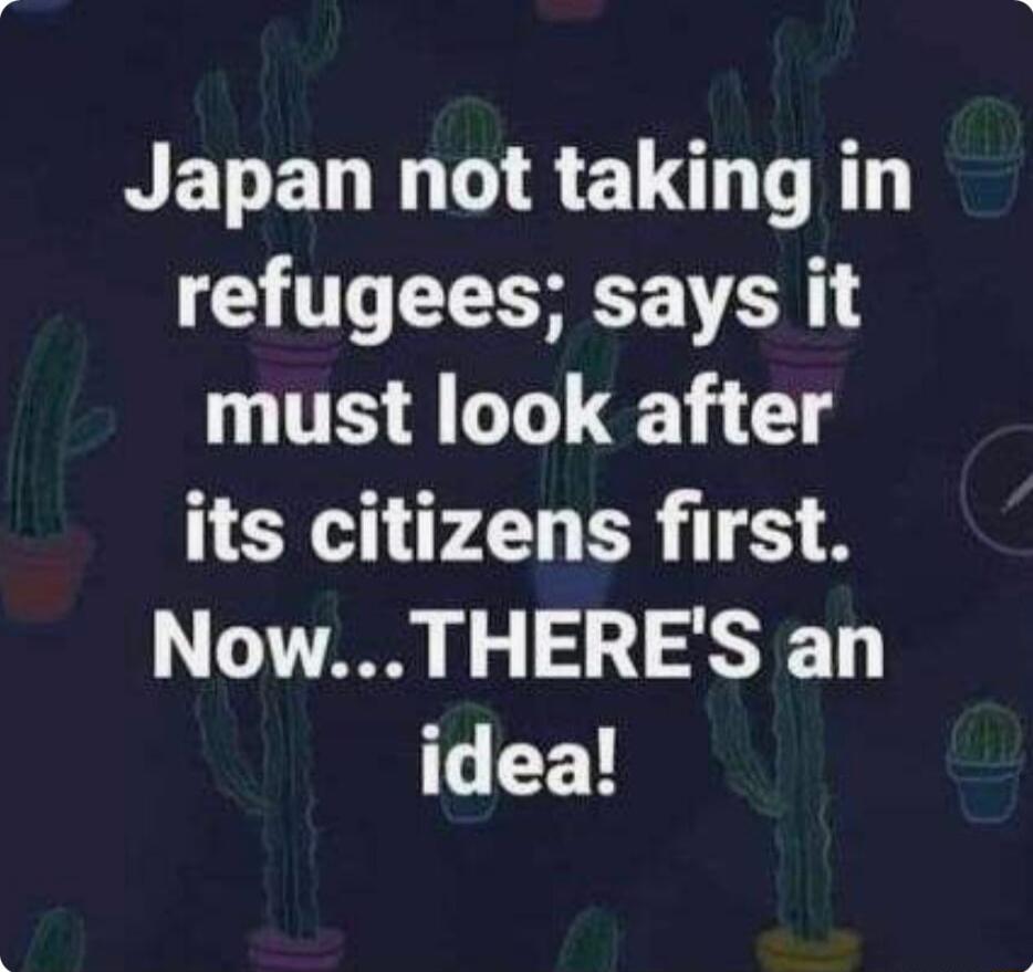 NELEDI R EL T refugees says it must look after its citizens first NowTHERES an idea