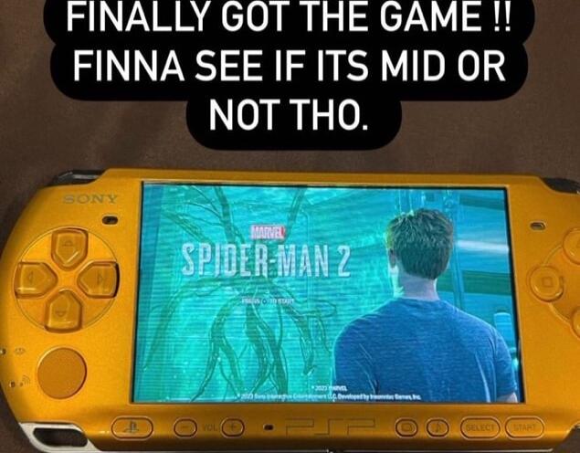 FINALLY GOT THE GAME FINNA SEE IF ITS MID OR NOT THO