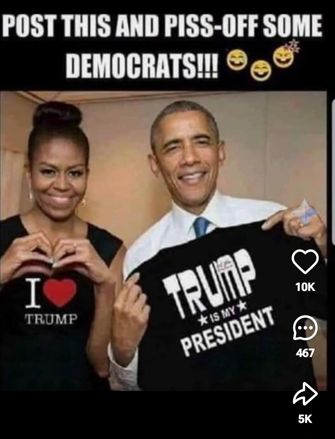 POST THIS AND PISS-OFF SOME DEMOCRATS!!! I ❤️ TRUMP TRUMP IS MY PRESIDENT