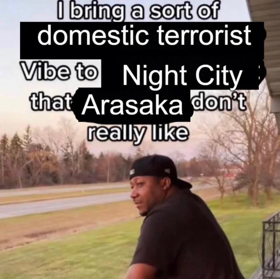 ing off domestic terrorist