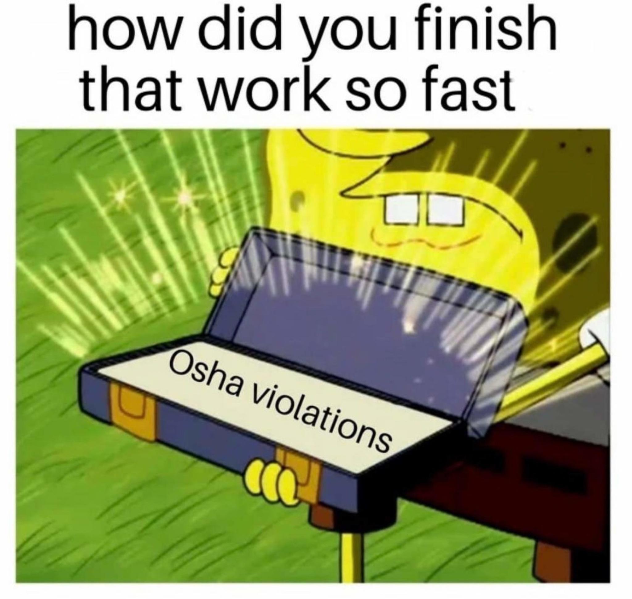 how did you finish that Work so fast