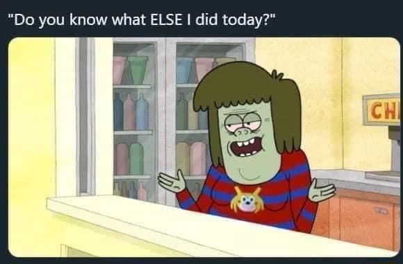 Do you know what ELSE did today