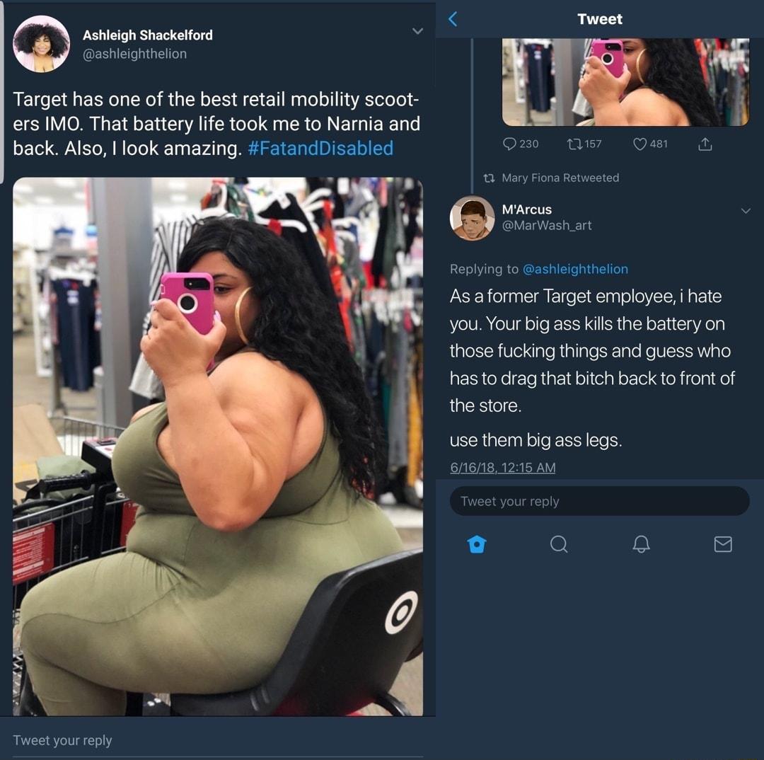 Tweet Ashleigh Shackelford 4 QERETGETEL BEICE R ERE I R R GIEN S A T Nag ool 1A elelo ers IMO That battery life took me to Narnia and back Also look amazing FatandDisabled 20BN L7 U e R 13 Mary Fiona Retweeted 4 MArcus v a d GIVEINEE I 48 A EY I RCRGEEGIECRIGTEIh As aformer Target employee i hate you Your big ass kills the battery on i those fucking things and guess who AESR Yol zleRipto1d o elal 