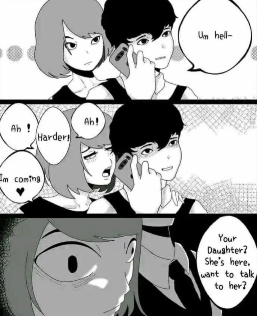 Your Daughter Shes here want to talk to her