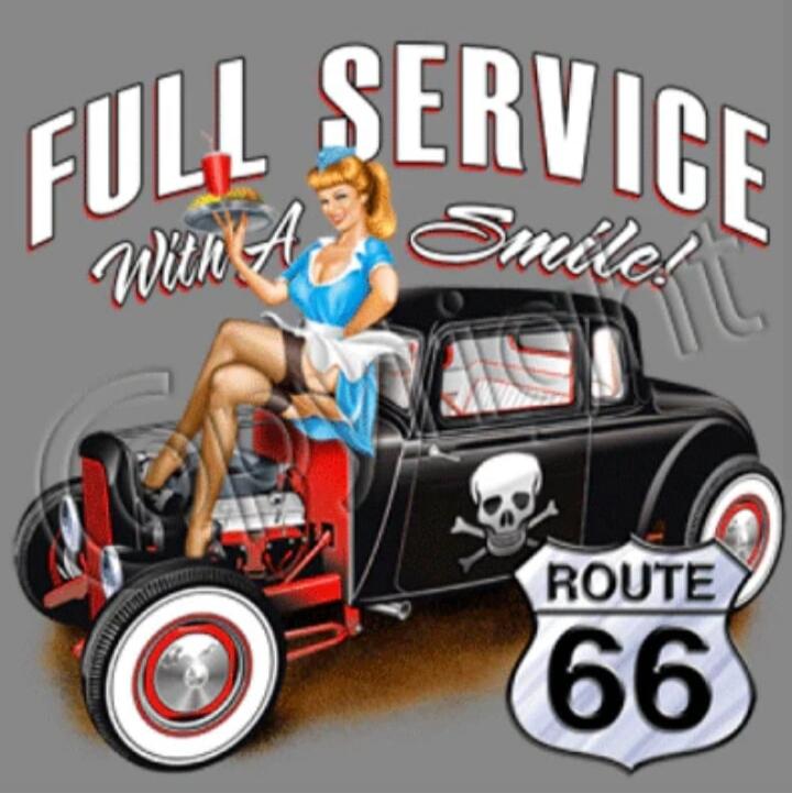 FULL SERVICE With A Smile! ROUTE 66