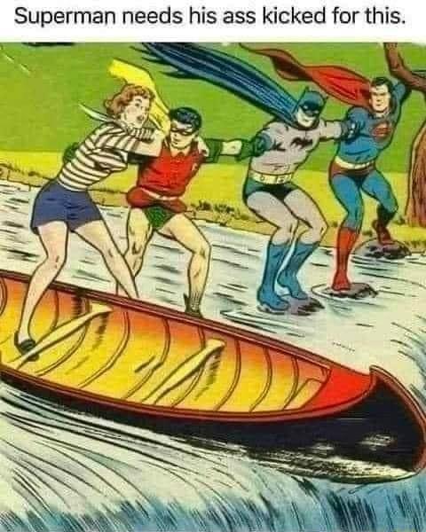 Superman needs his ass kicked for this