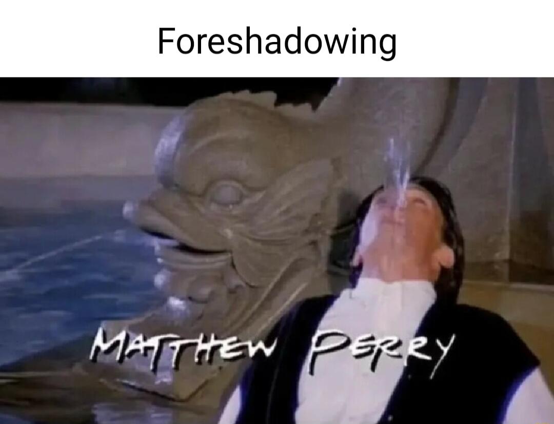 Foreshadowing v Mffew Y y
