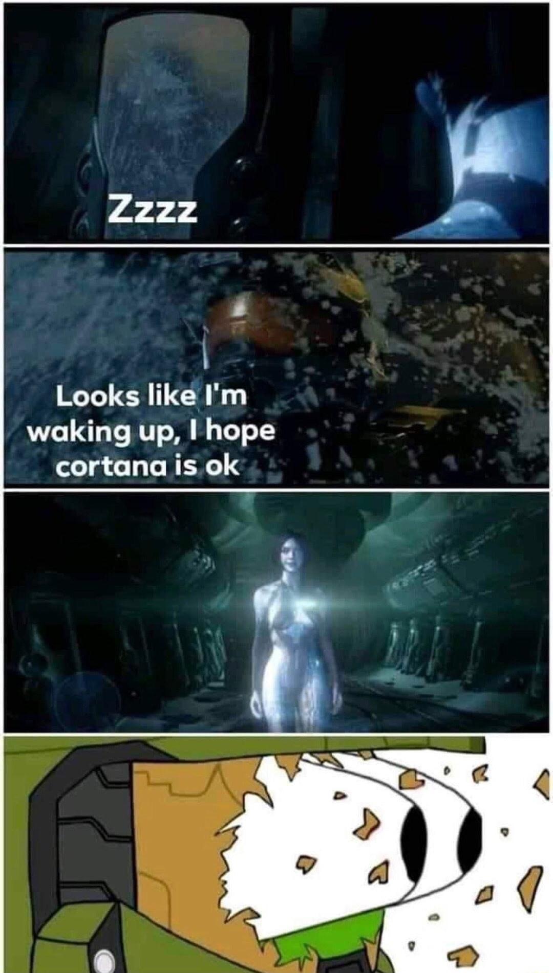 Zzzz o Looks like Im waking up I hope cortana is ok S