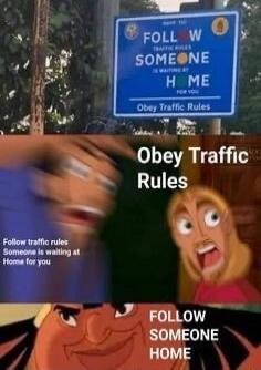 Obey Traffic Rules