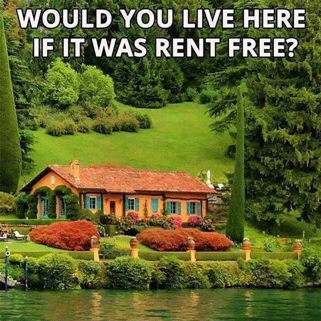 WOULD YOU LIVE HERE IFIT WAS RENT FREE L g N Fas 3