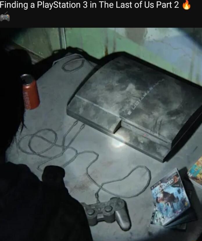 inding a PlayStation 3 in The Last of Us Part 2