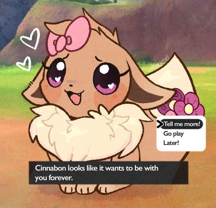 4 Cinnabon looks like it wants to be with youforever U g A