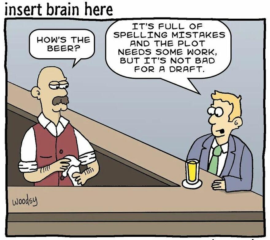 insert brain here ITS FULL OF SPELLING MISTAKES AND THE PLOT NEEDS SOME WORK BUT ITS NOT BAD FOR A DRAFT by woodsy