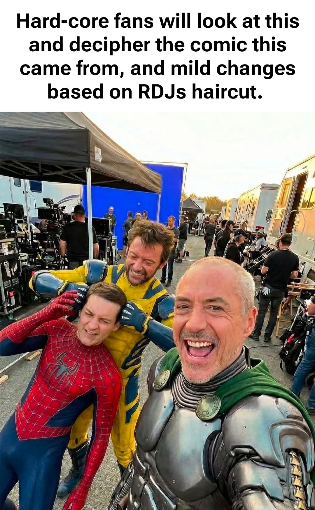 Hard-core fans will look at this and decipher the comic this came from, and mild changes based on RDJs haircut.