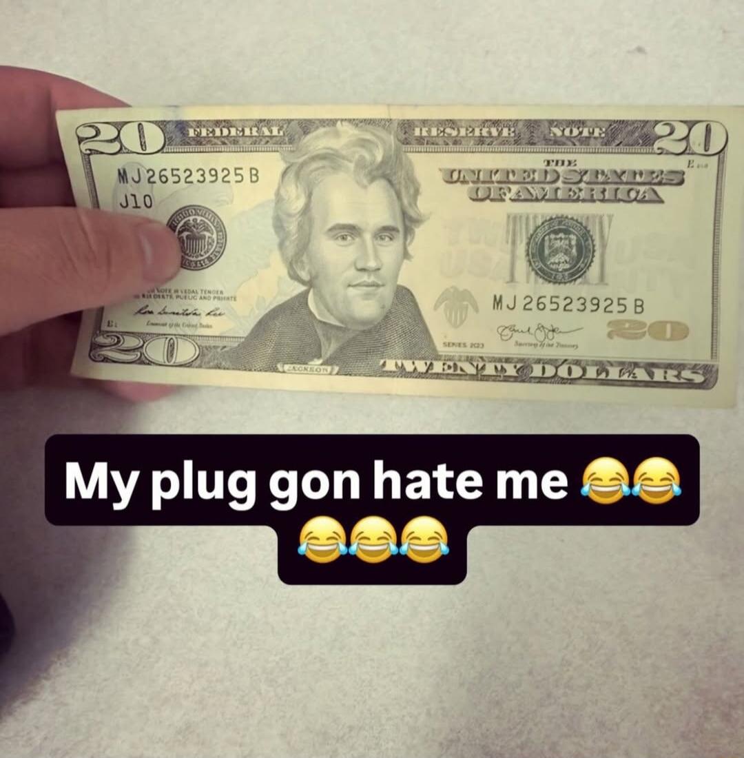 My plug gon hate me 😂😂😂😂😂😂