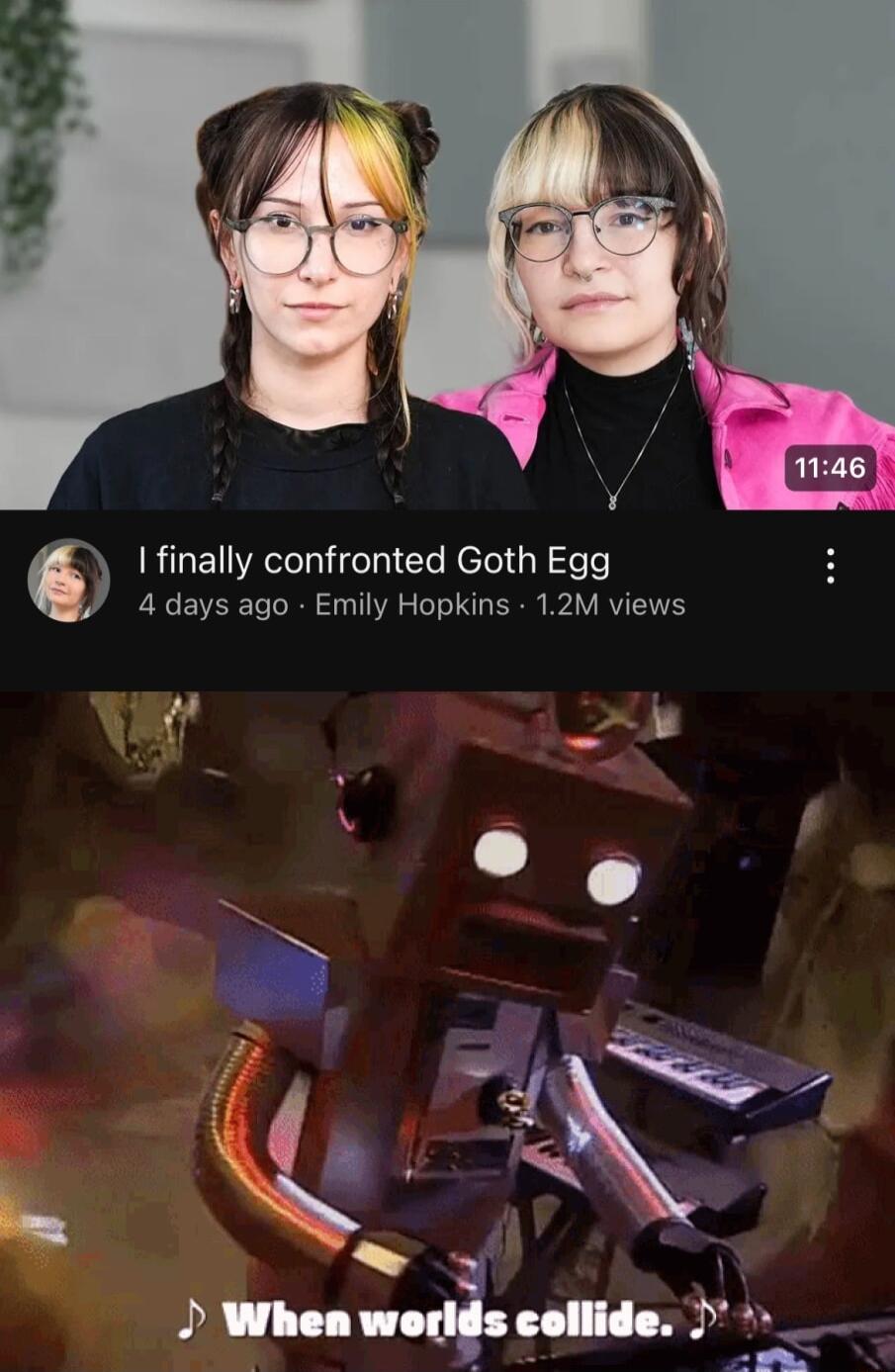 I finally confronted Goth Egg 4 days ago Emily Hopkins 12M views