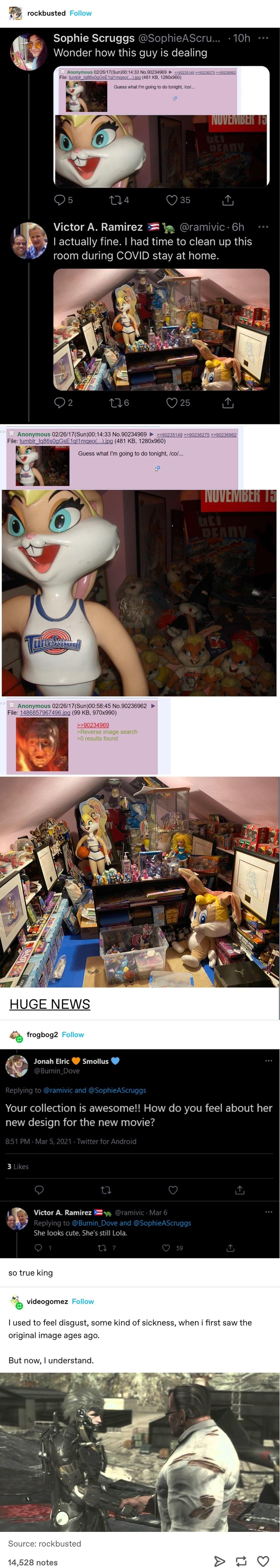 Sophie Scruggs SophieAS 10f J Wonder how this guy is dealing Victor A Ramirez vic 6F 8 actually fine had time to clean up this room during COVID stay at home HUGE NEWS frogbogz Smollus Your collection is awesome How do you feel about her new design for the new movie B Victor A Ramirez She looks cute Shes til Lola sotrue king videogomez en i first saw the