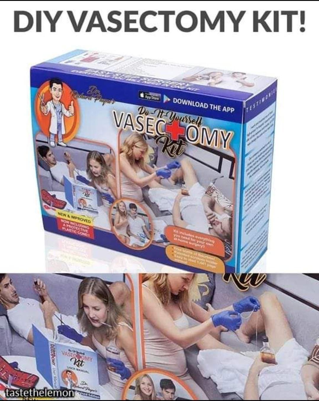 DIY VASECTOMY KIT