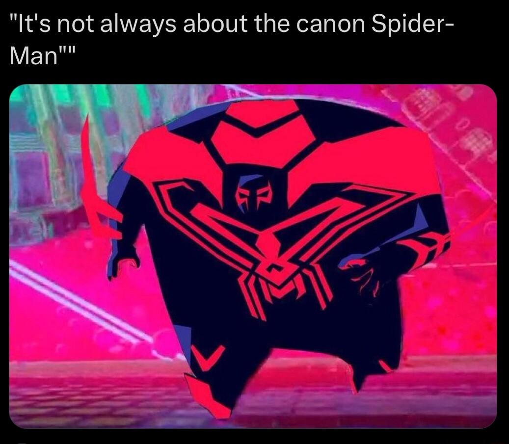 Its not always about the canon Spider Man