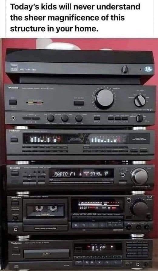 Todays kids will never understand the sheer magnificence of this structure in your home RO F AN T S