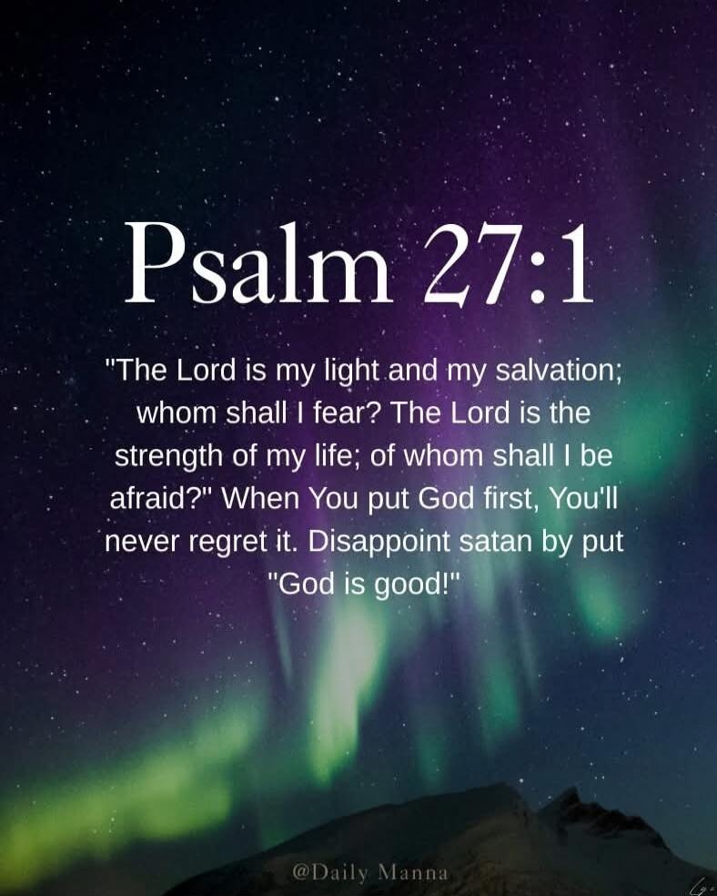 Psalm 27:1
