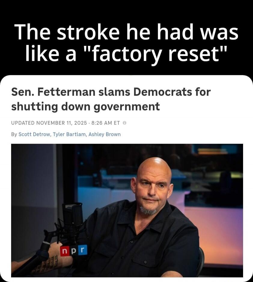 The stroke he had was like a 