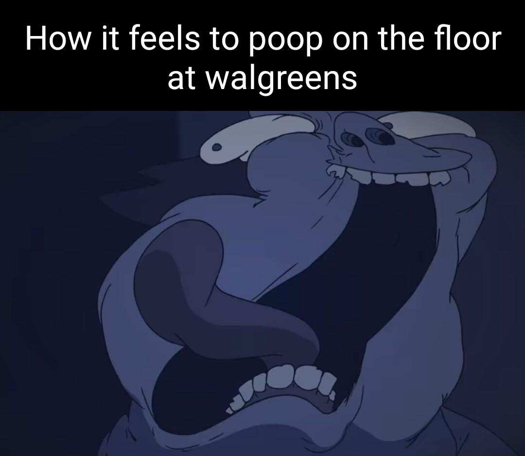 How it feels to poop on the floor EIREe N