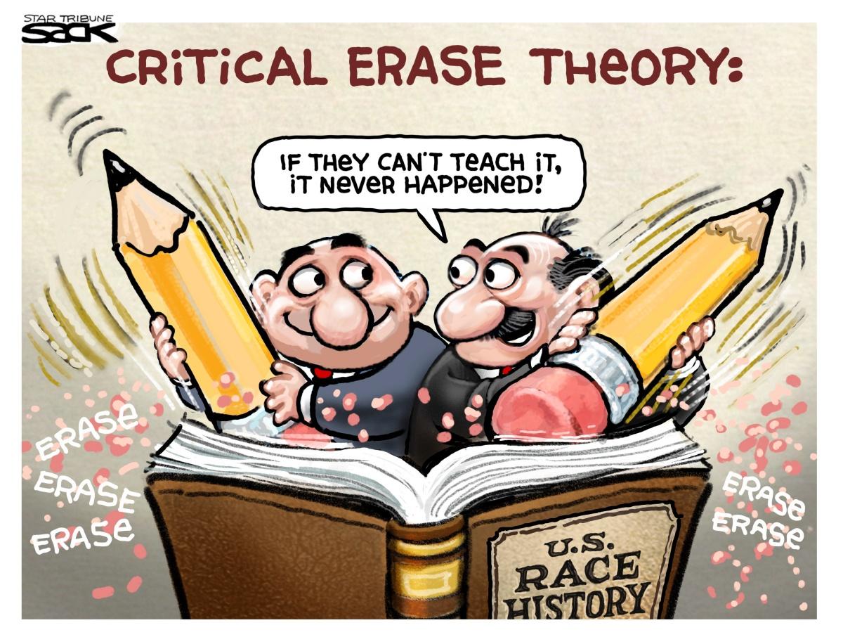 CRiTiCAL ERASE THEORY F THeY CANT TeACH iT iT NeveR HAPPeNeD A N DR