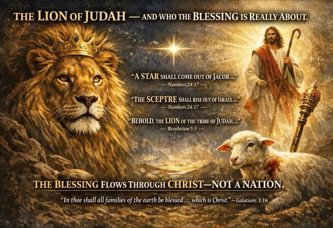 THE LION OF JUDAH — AND WHO THE BLESSING IS REALLY ABOUT. 