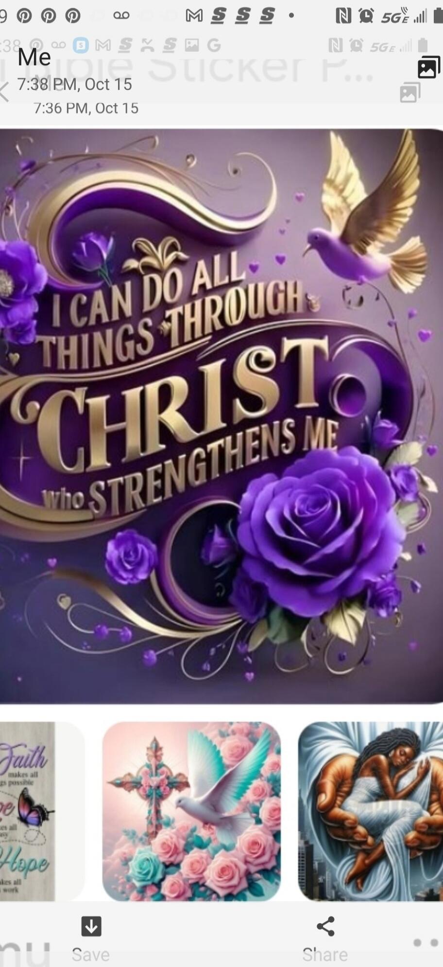 I can do all things through Christ who strengthens me