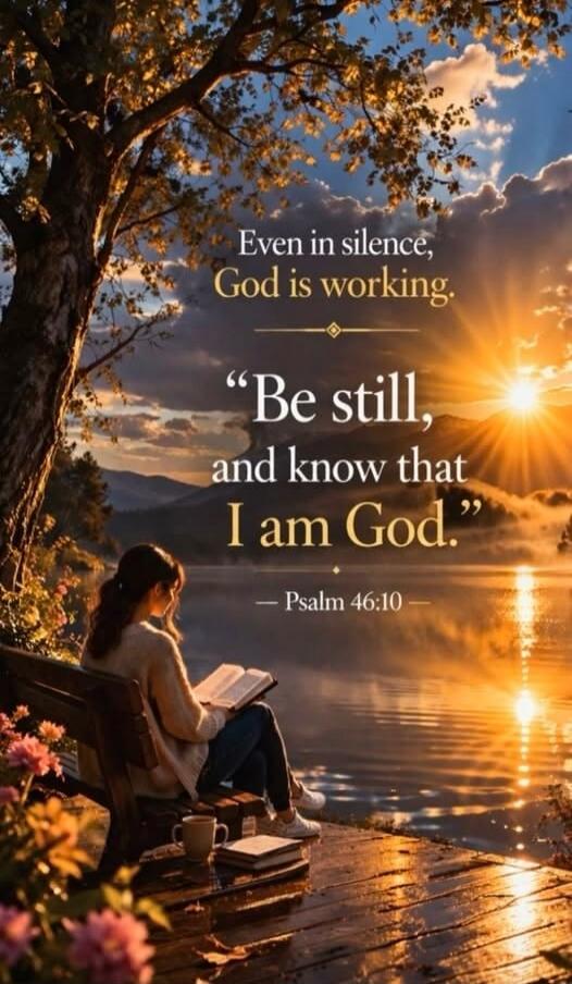 Even in silence, God is working. 