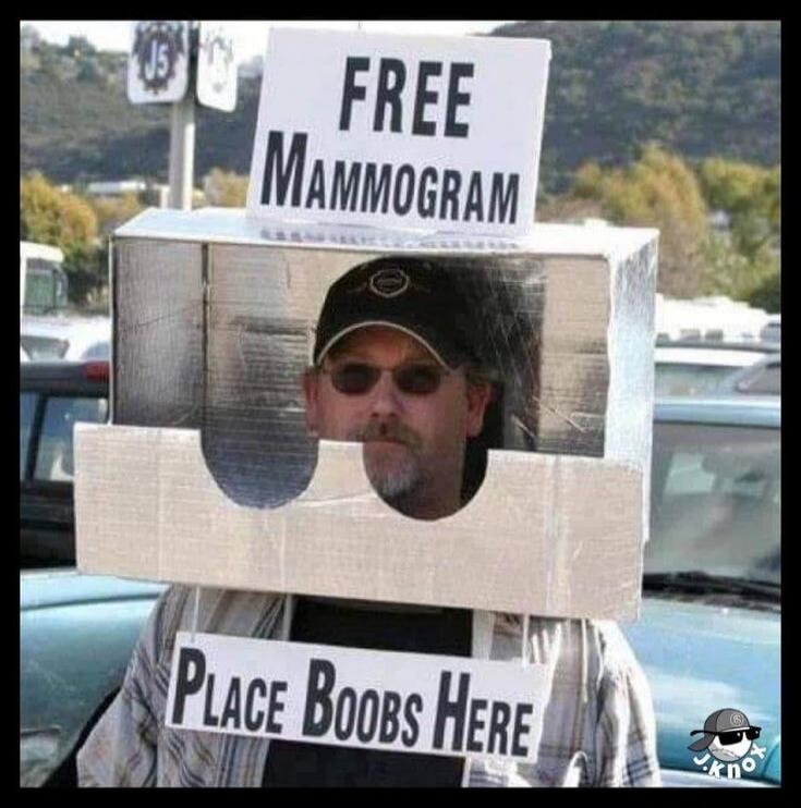 FREE MAMMOGRAM PLACE Boobs HERE