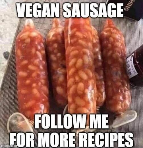 VEGAN SAUSAGE
FOLLOW ME FOR MORE RECIPES