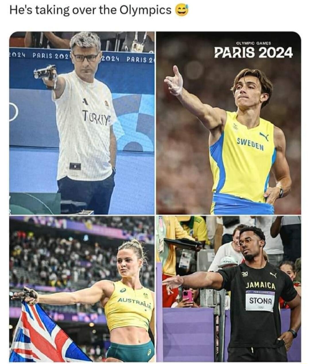Hes taking over the Olympics IAMAIC li 4