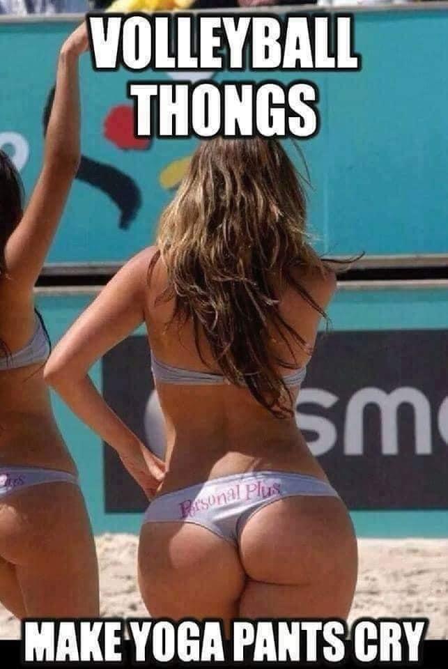 N VOLLEYBALL THoNes M 3m BBYI Mm vnen PANTS