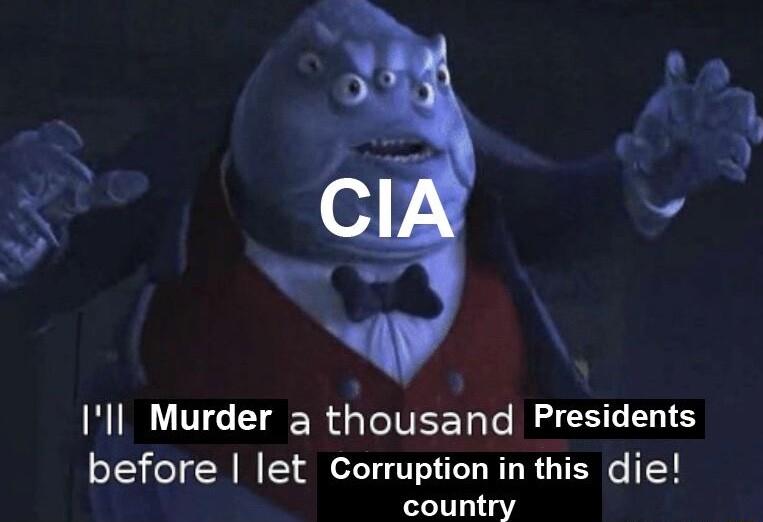 Ill Murder a thousand Presidents before let Corruption in this die country