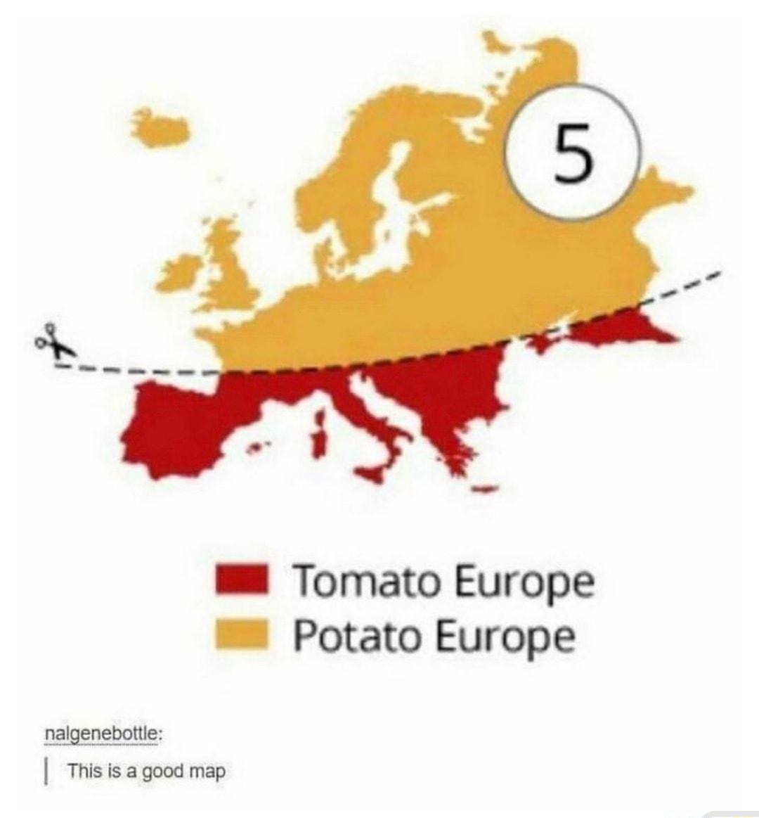 M Tomato Europe Potato Europe naigenebote Thisis agoodmap
