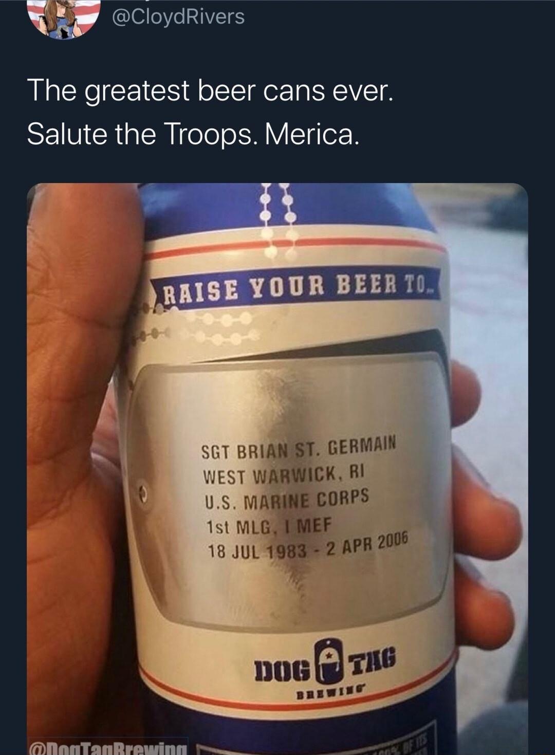 AP Cloydrivers The greatest beer cans ever SEIVICRipTeN Ielelo M VTileR RS