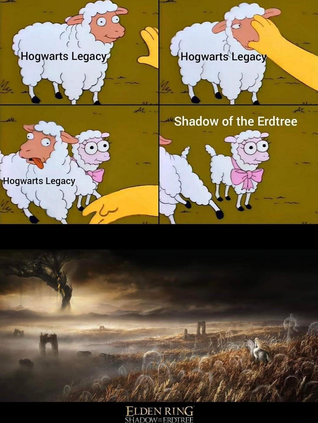 Hogwarts Legacy Shadow of the Erdtree jogwarts Legacy