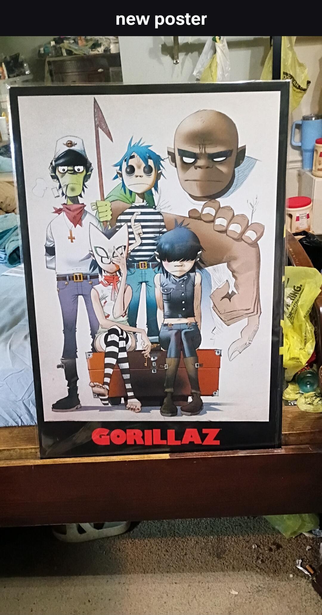 new poster
GORILLAZ