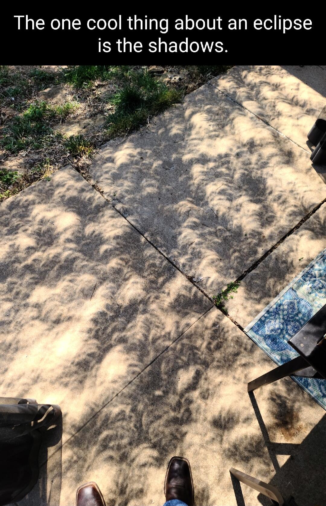 The one cool thing about an eclipse ER G EL IS i